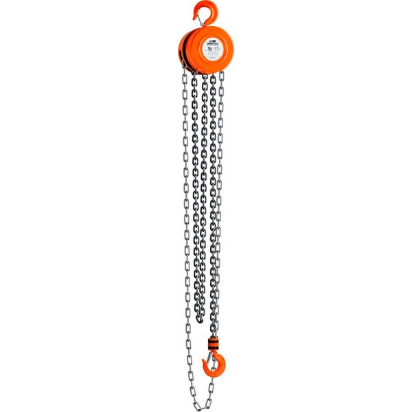 Columbus Mckinnon. CM Series 622 Hand Chain , 15Ft Lift, 1 Ton Cap. 2210A